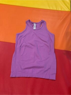 Athleta Girls Purple Racerback Tank Top